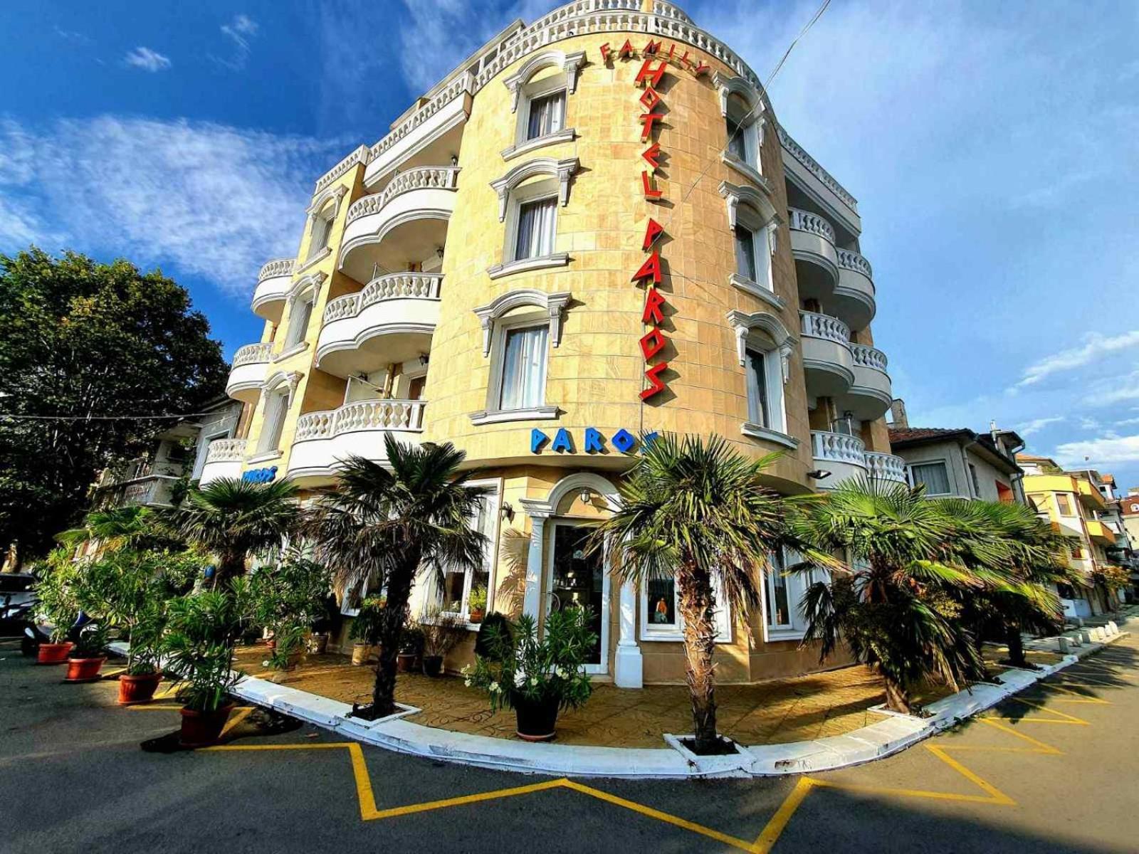 Hotel Paros Pomorie Exterior foto